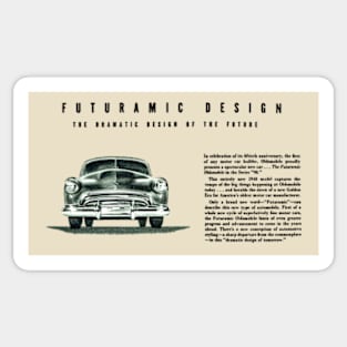 1948 OLDSMOBILE - brochure Sticker